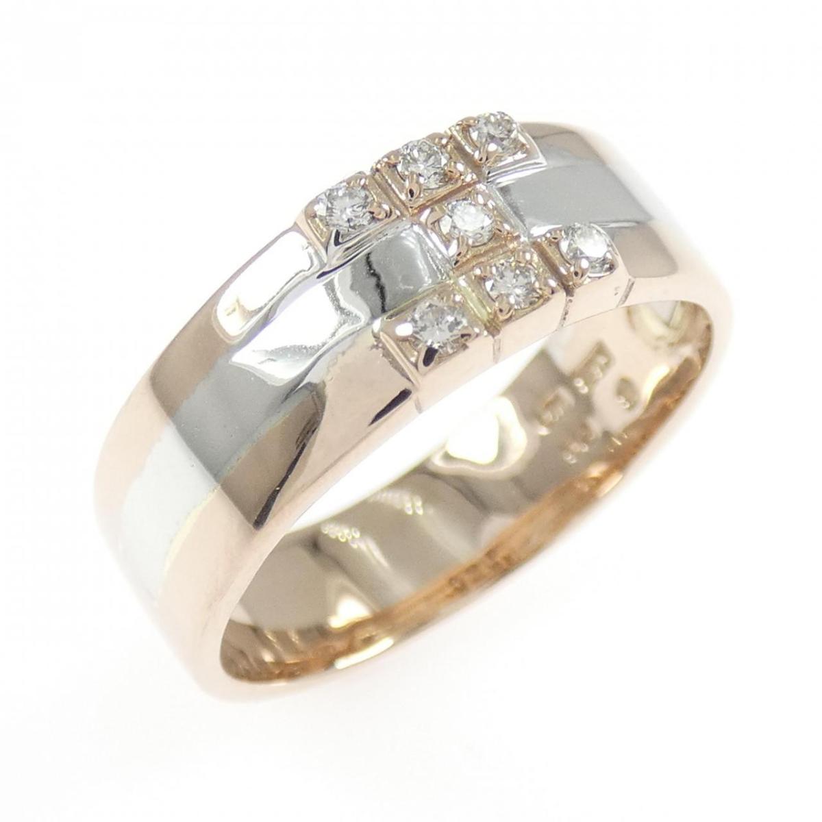 K18PG/K18WG ダイヤモンド リング【中古】|KOMEHYO ONLINESTORE 店