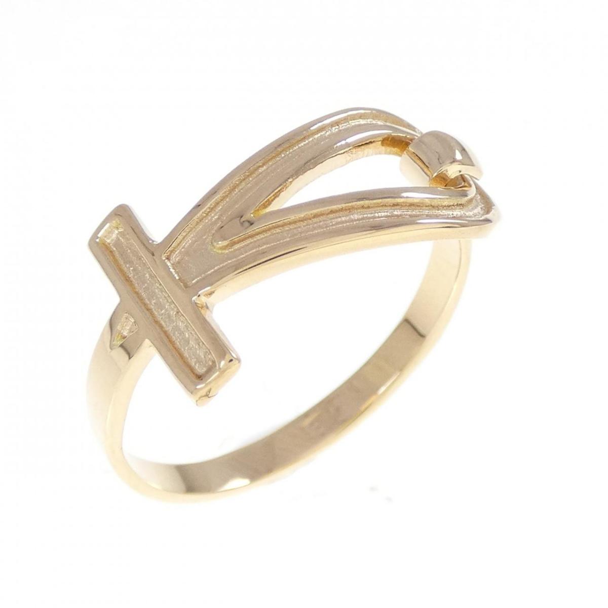 K18YG リング【中古】