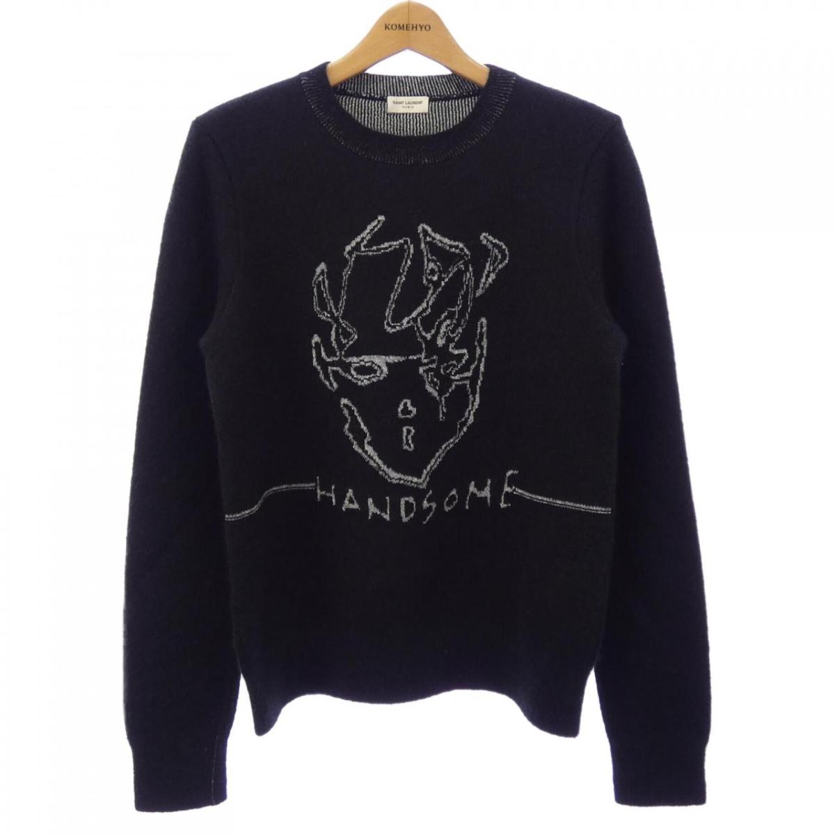 サンローラン SAINT LAURENT 480772 Y1VJ1 編み物【中古】