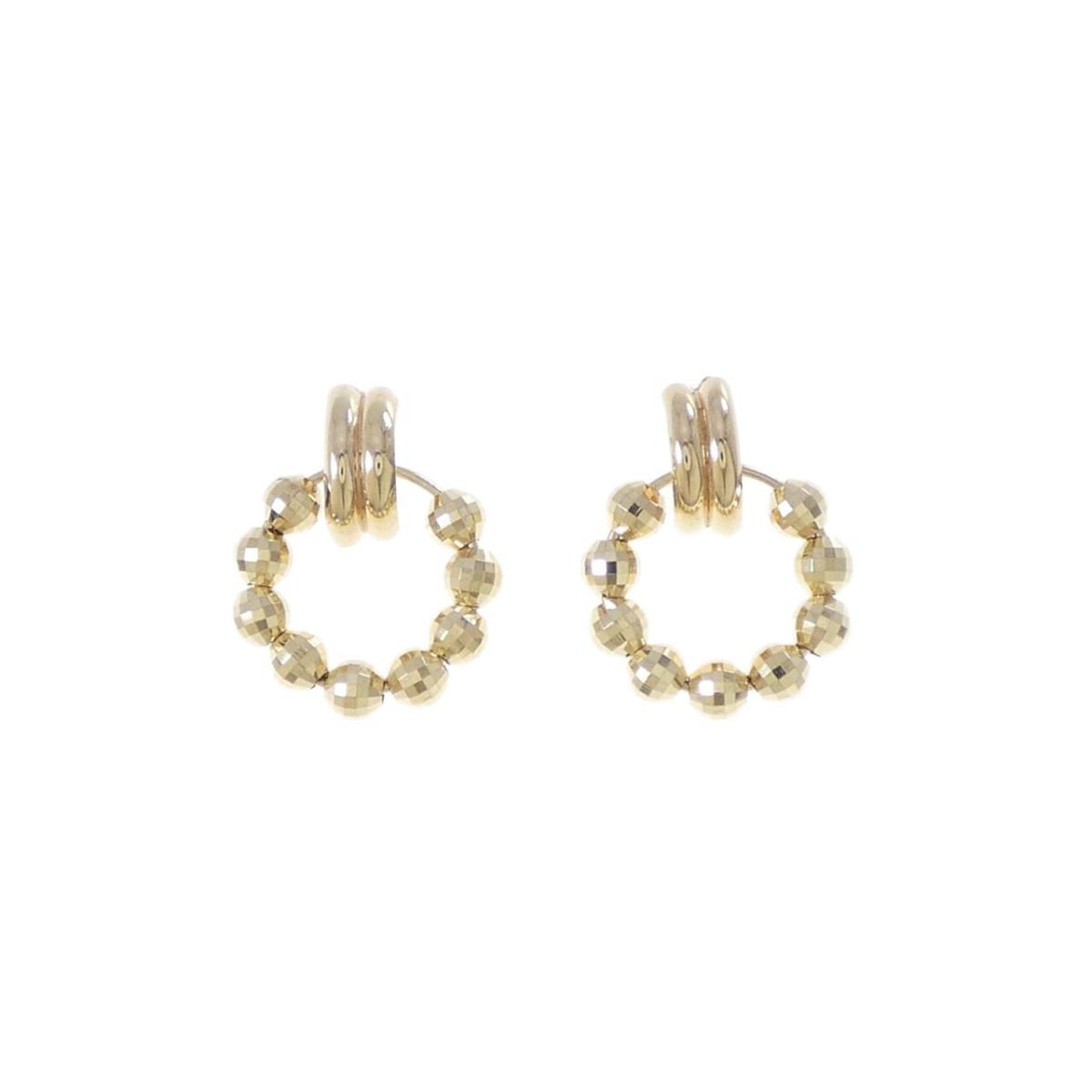 K10YG ピアス【中古】