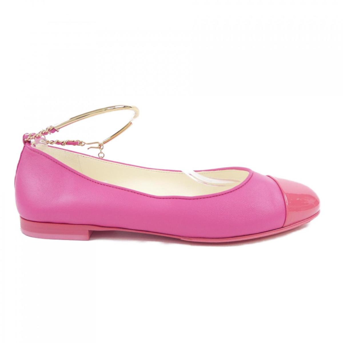 楽天市場】CHANEL バレリーナ フラットシューズ G45047 キルティング