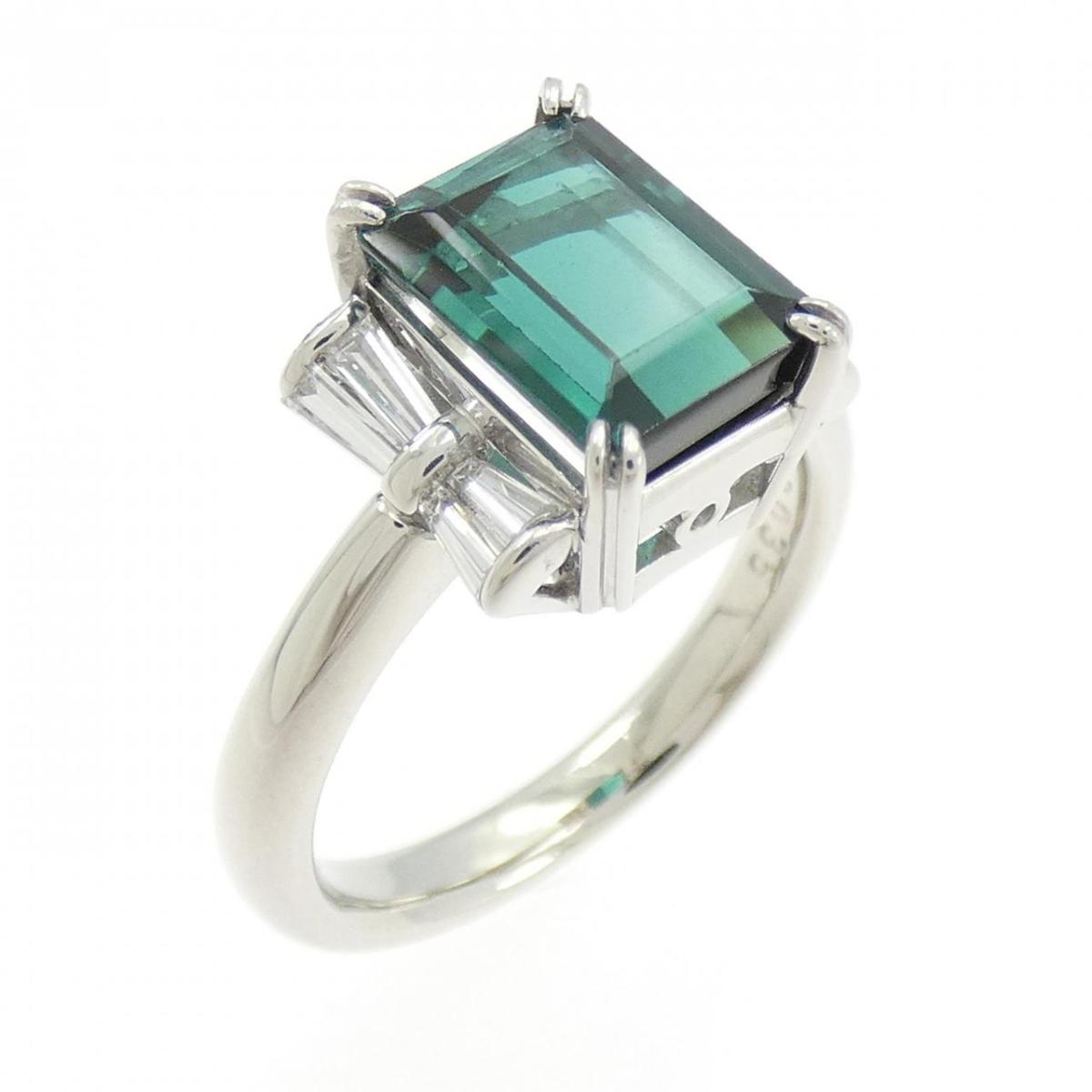 PT900 トルマリン リング 2.85CT【中古】