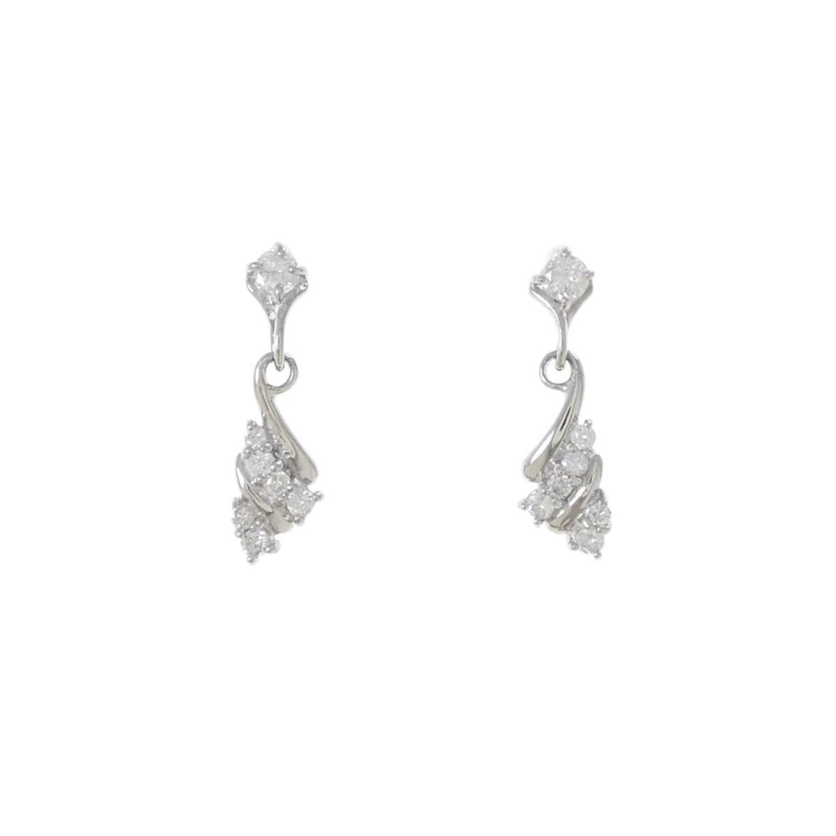 PT900 ダイヤモンド ピアス 0.30CT【中古】|KOMEHYO ONLINESTORE 店