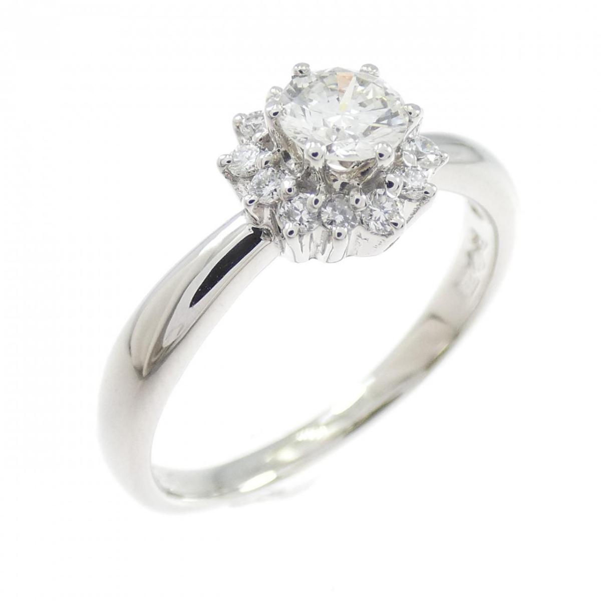 PT1000 ダイヤモンド リング 0.318CT【中古】