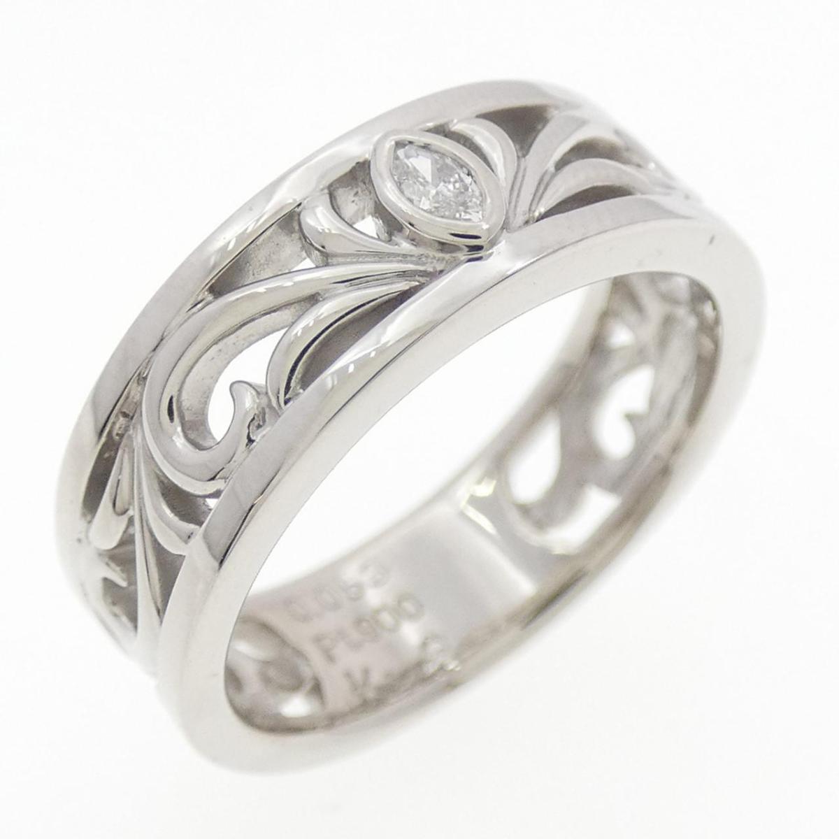PT900 ダイヤモンド リング 0.053CT【中古】