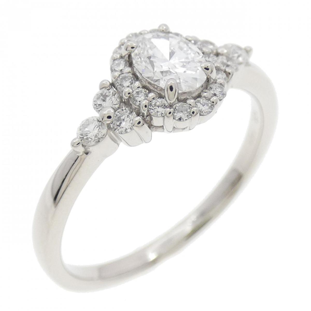 PT950 ダイヤモンド リング 0.30CT【中古】