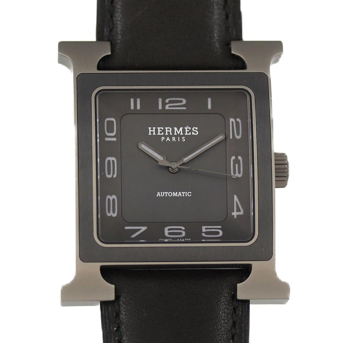 エルメス Hウォッチ TI HH5.841 TI 自動巻【中古】