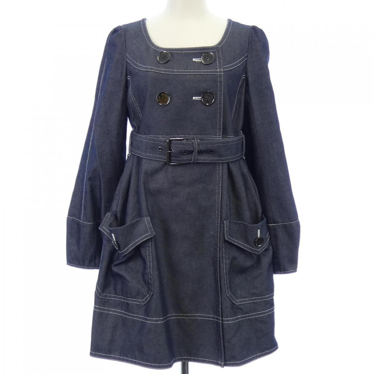 バーバリーブルーレーベル BURBERRY BLUE LABEL 厚地の外套【中古】
