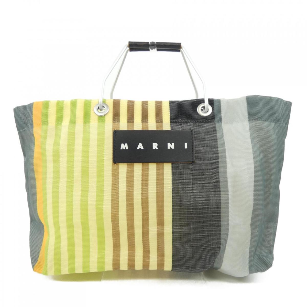 マルニ MARNI MARNI MARKET STRIPE MINI SHMH0012A0 BAG【中古】