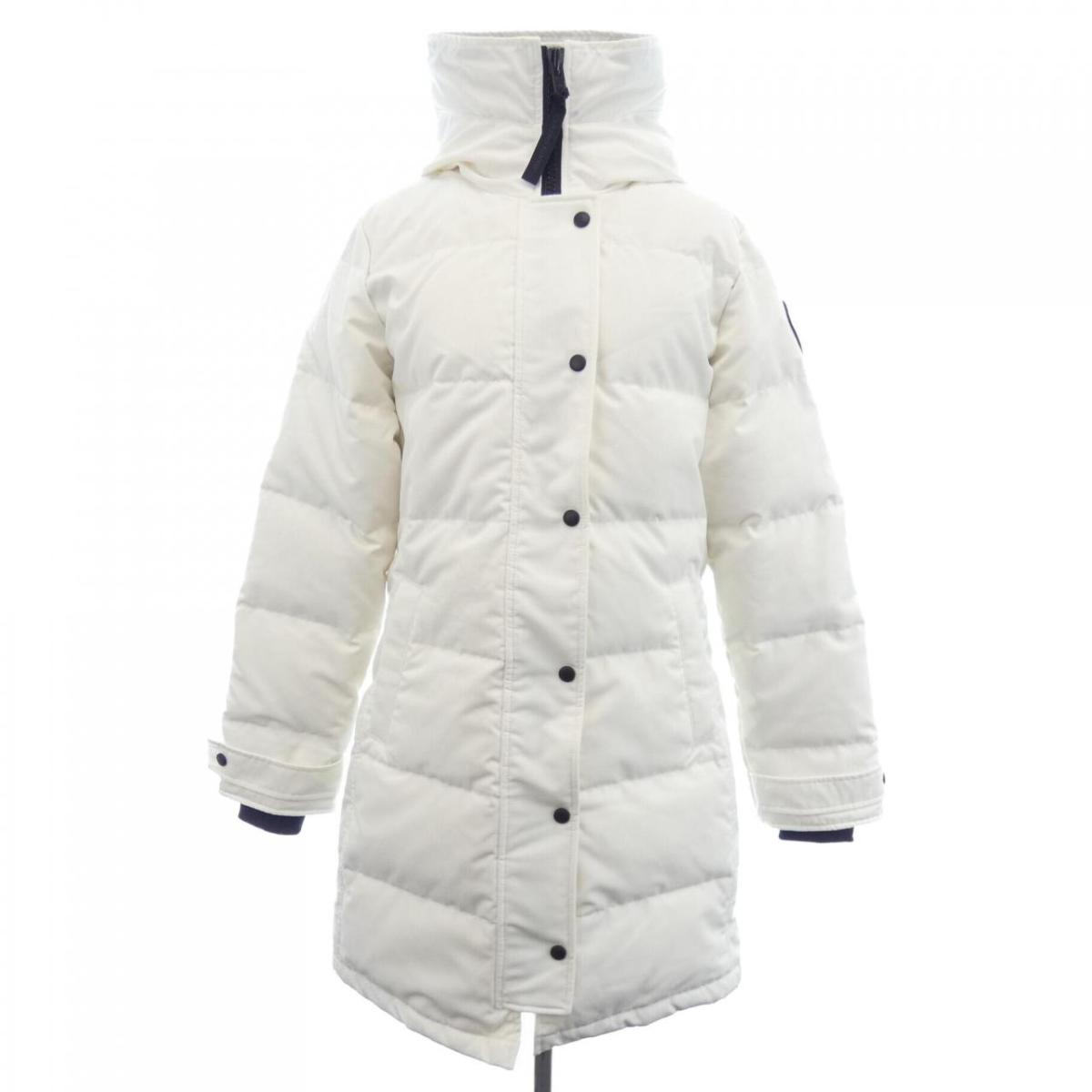 カナダグース CANADA GOOSE BLACK LABEL 3802WB SHELBURNE 外殻廏舎 落ちこむ厚地の外套【中古】