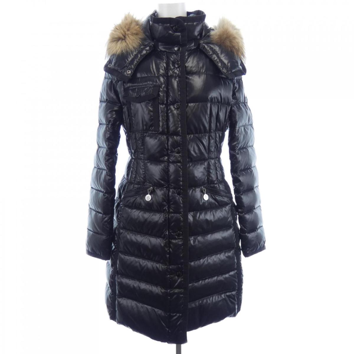 モンク線路 MONCLER HERMIFUR 落ちこむ厚地の外套【中古】