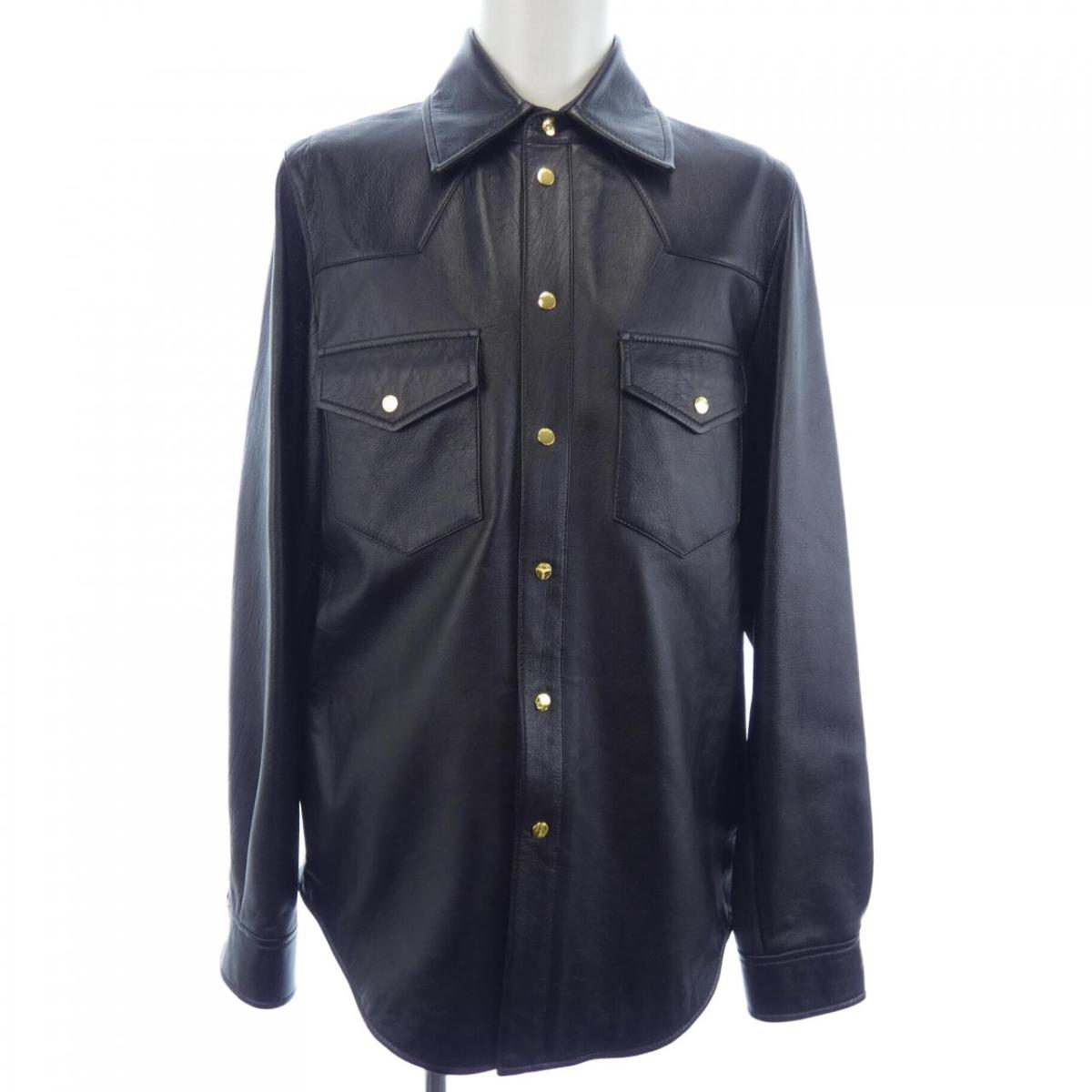 楽天市場】GUCCI グッチ シェリーライン ボンバージャケット レザー