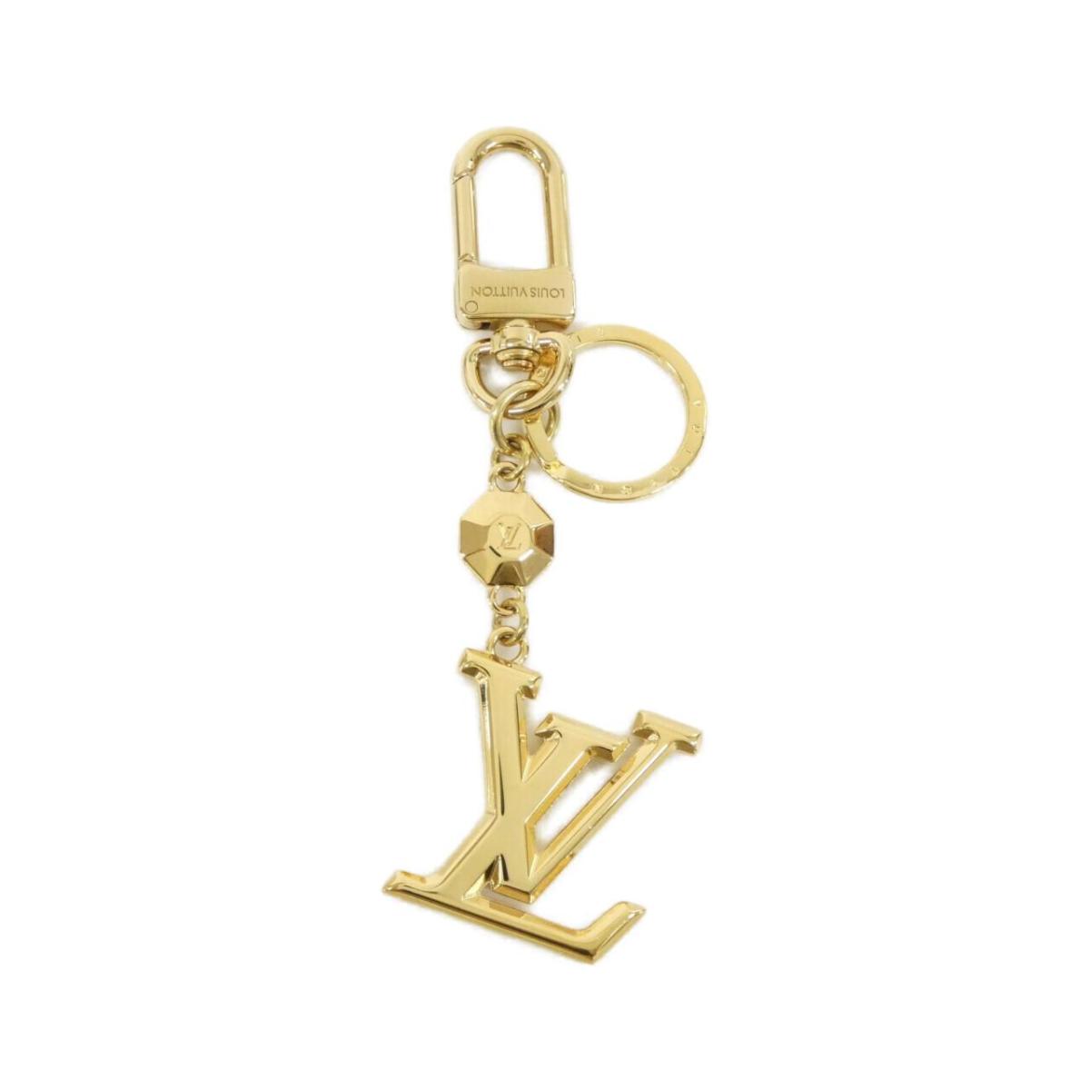 ルイヴィトン キーホルダー LVファセット M65216 キーリング【中古】