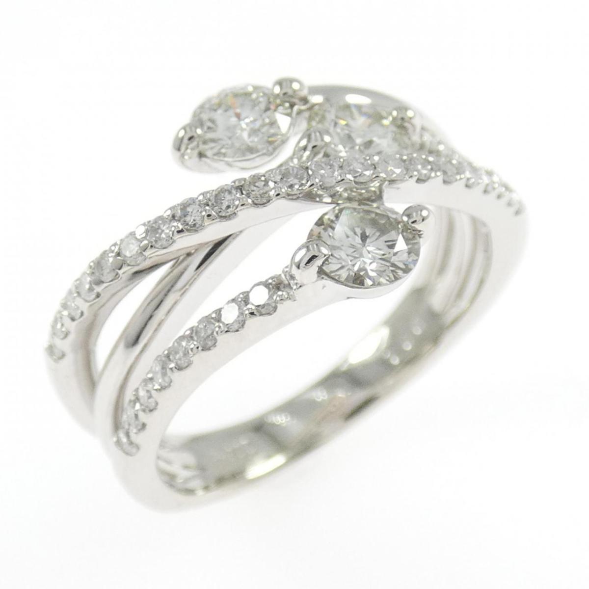 PT900 ダイヤモンド リング 1.00CT【中古】｜KOMEHYO ONLINESTORE 店 108,130円