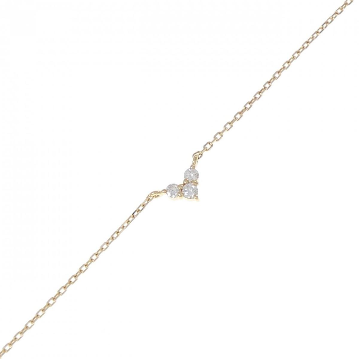 4゜C ダイヤモンド ブレスレット【中古】