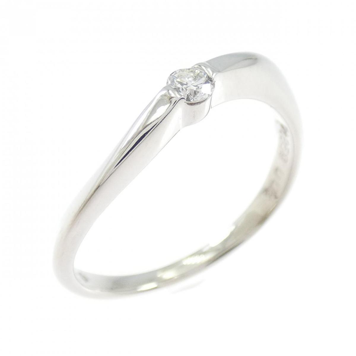 PT850 ダイヤモンド リング 0.08CT【中古】