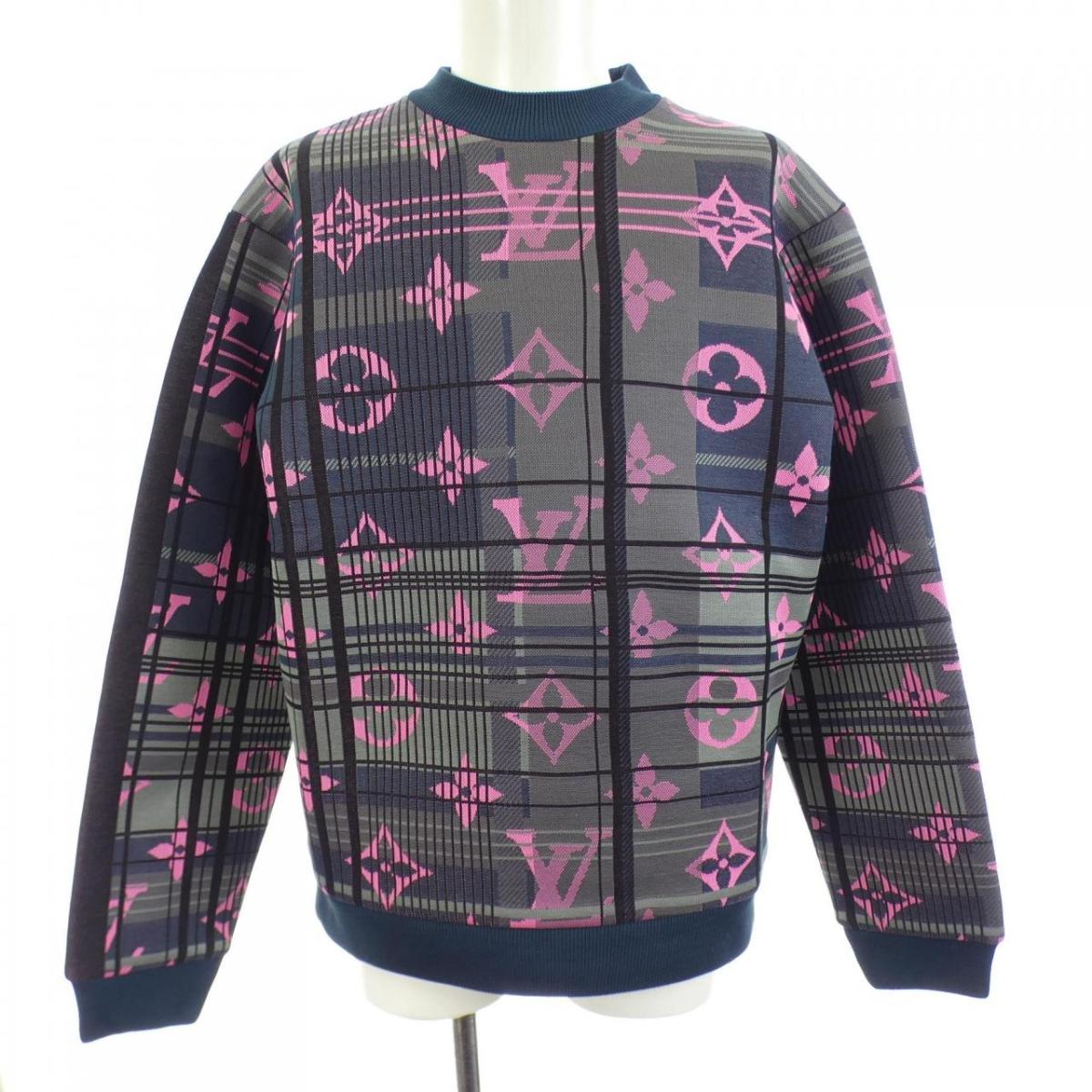 ルイヴィトン LOUIS VUITTON モノグラムジャカードスウェットシャツ HKY75WZRW スウェット【中古】