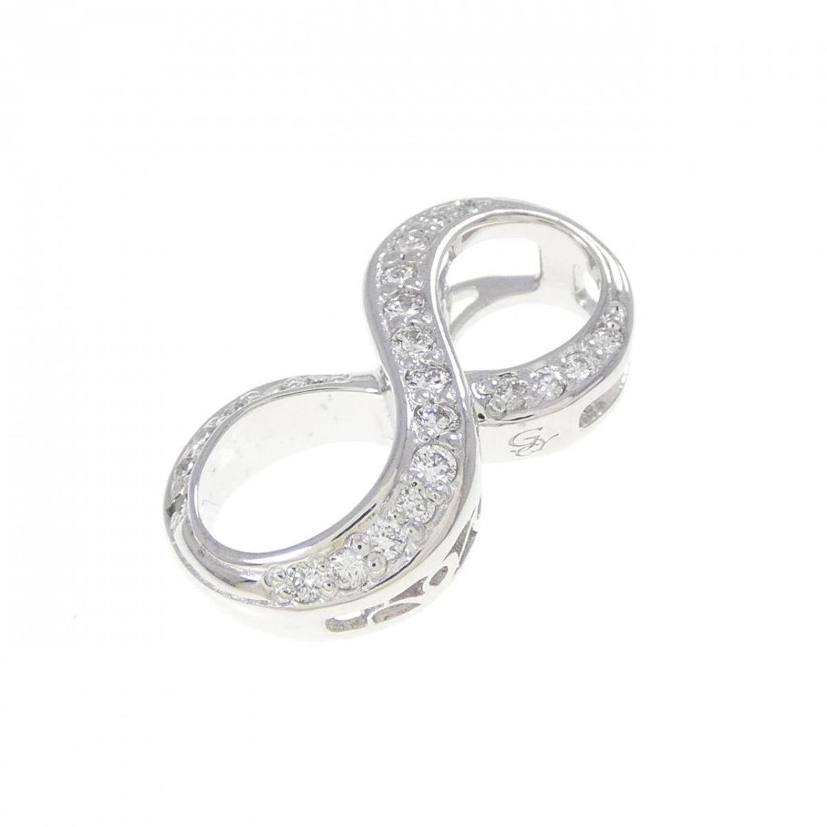 ユキザキ ノンブル ペンダント 0.19CT【中古】