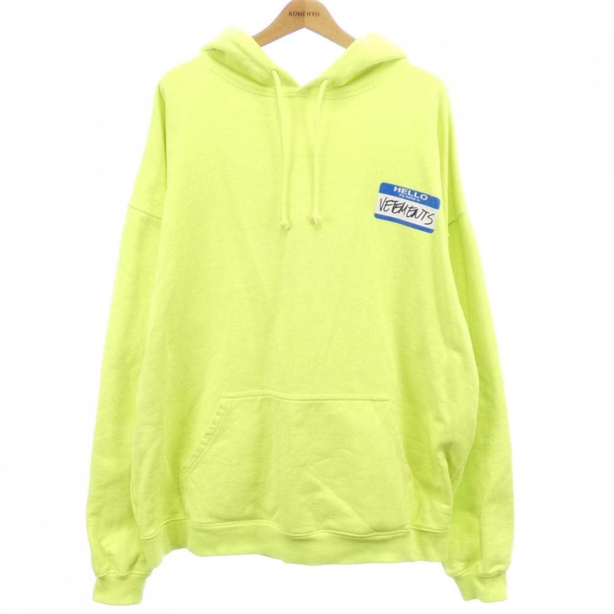 ヴェトモン VETEMENTS UA52TR710 UNISEX パーカー【中古】