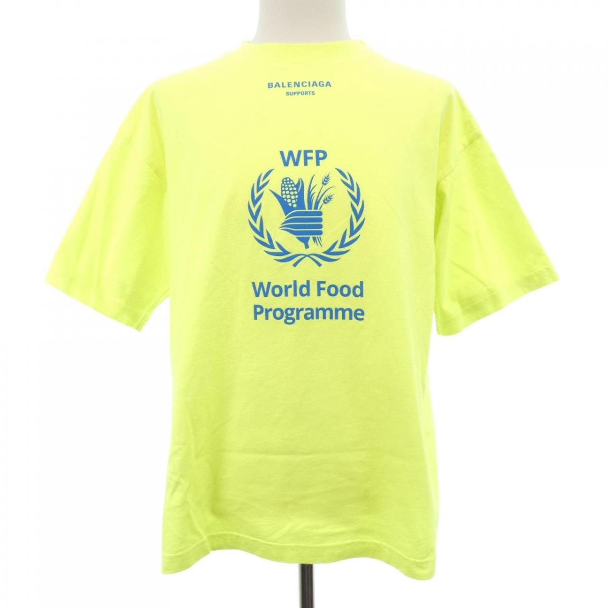 バレンシアガ BALENCIAGA THE WORLD FOOD PROGRAMME 541705 TCV36 Tシャツ【中古】 25,632円