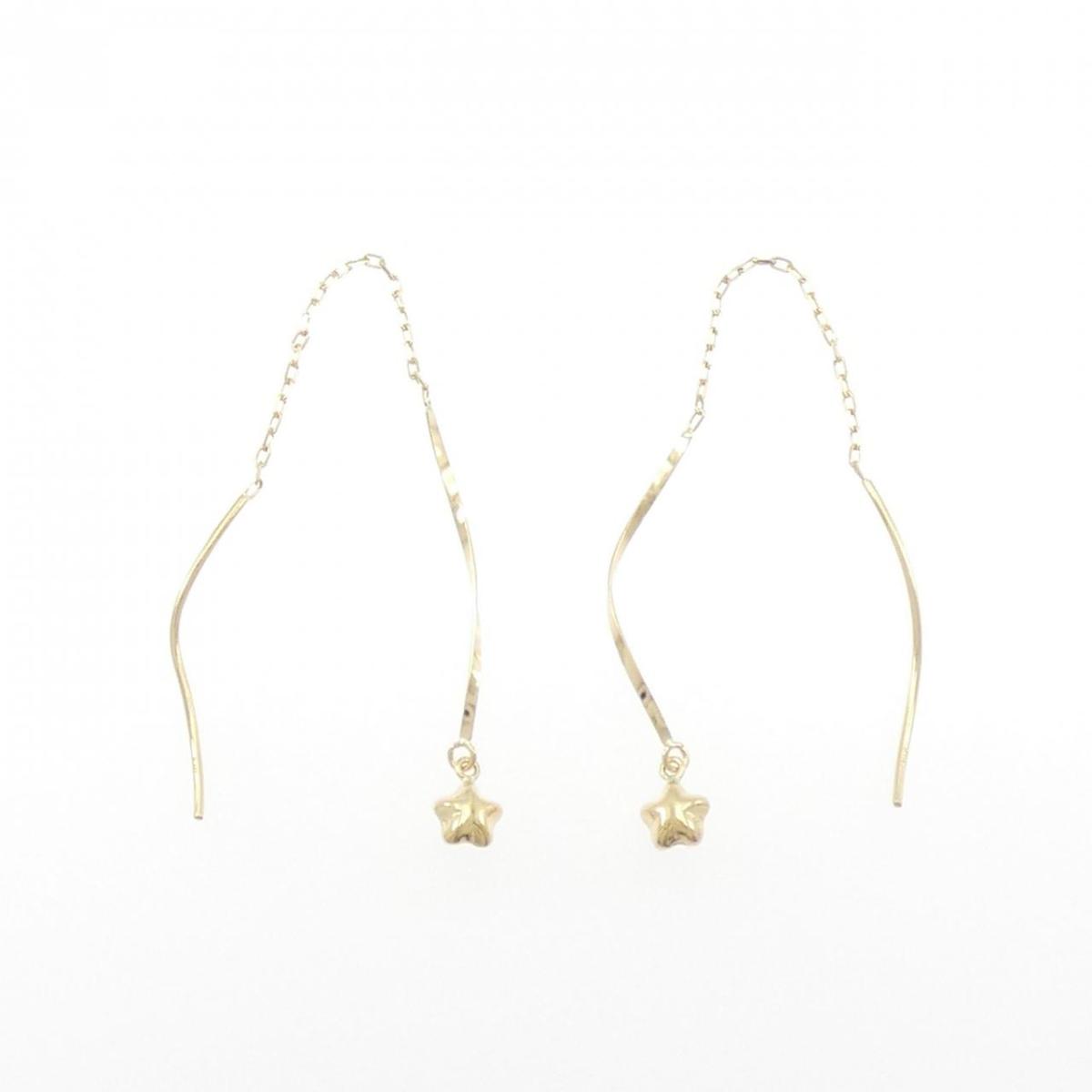 K18YG スター ピアス【中古】|KOMEHYO ONLINESTORE 店