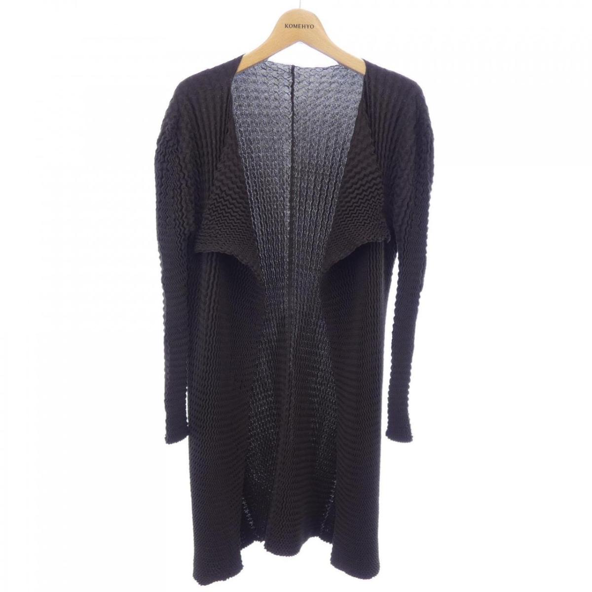イッセイミヤケ ISSEY MIYAKE IM84FJ625 2 ロングカーディガン【中古】