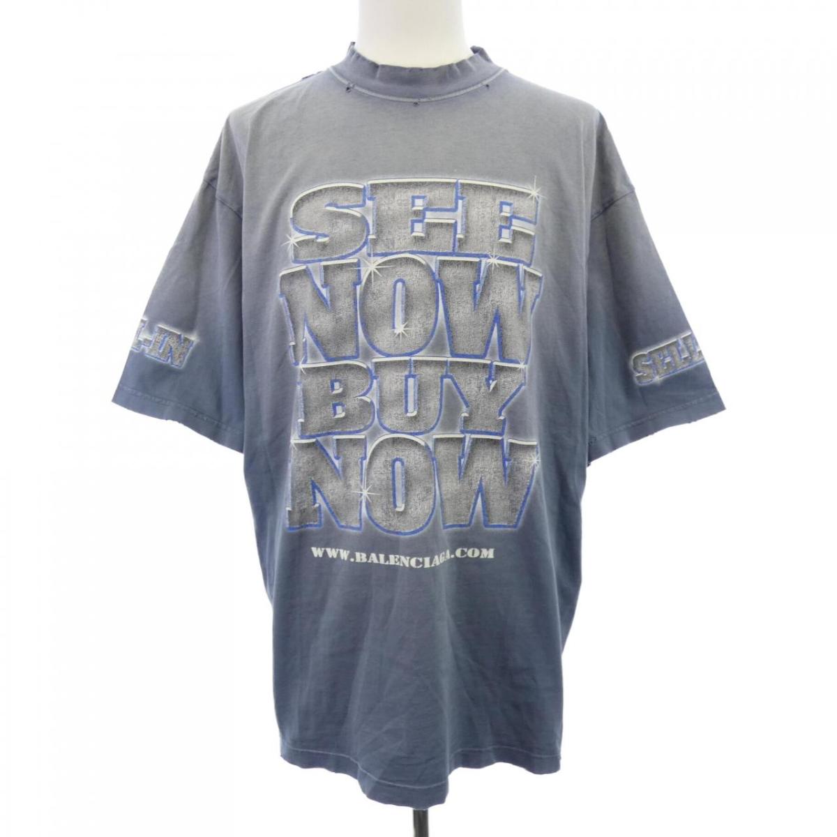 バレンシアガ BALENCIAGA 764235 TQVE8 UNISEX Tシャツ【中古】