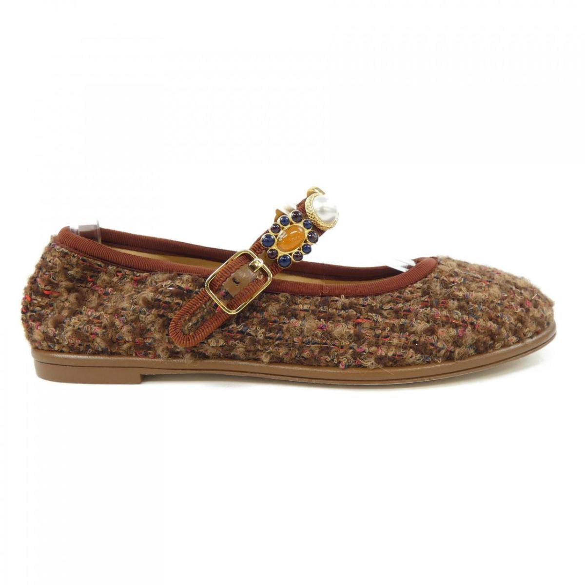 シャネル CHANEL メリージェーン MARY JANES G45778B17248 シューズ【中古】