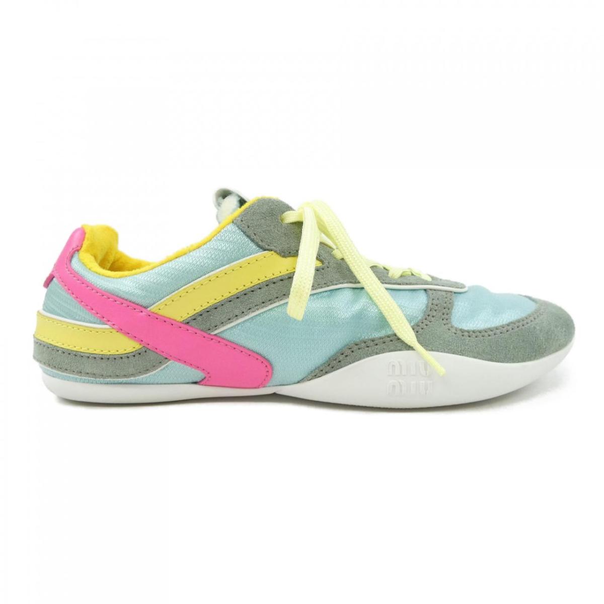 ミュウミュウ MIU MIU ジムナジウム 5E428E スニーカー【中古】|KOMEHYO ONLINESTORE 店