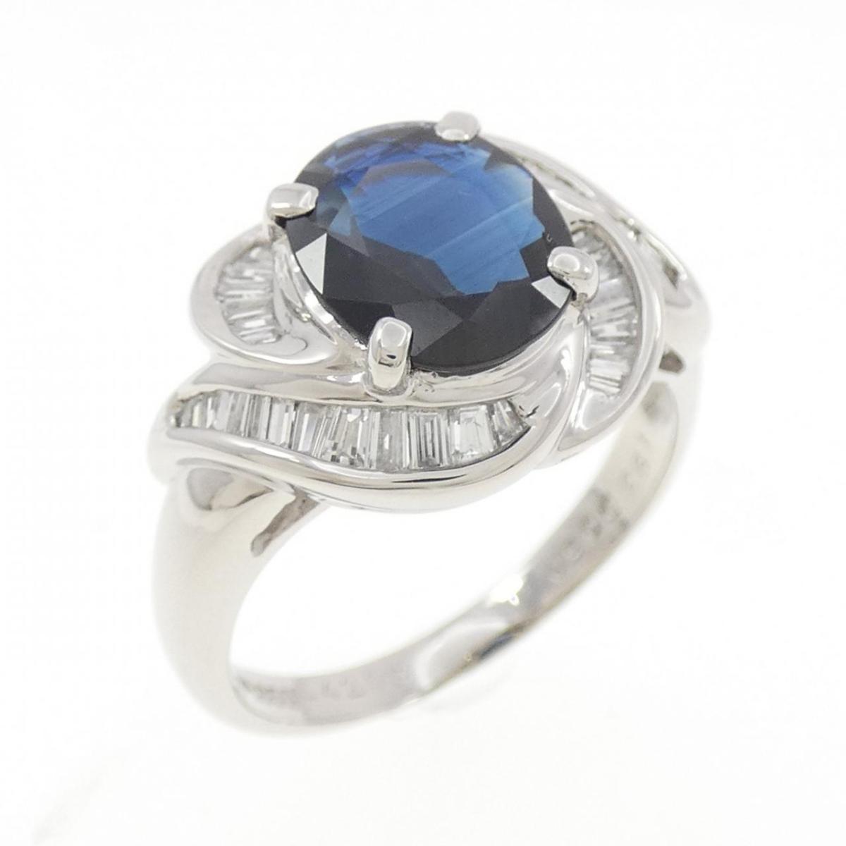 PT850 サファイヤ リング 1.93CT【中古】