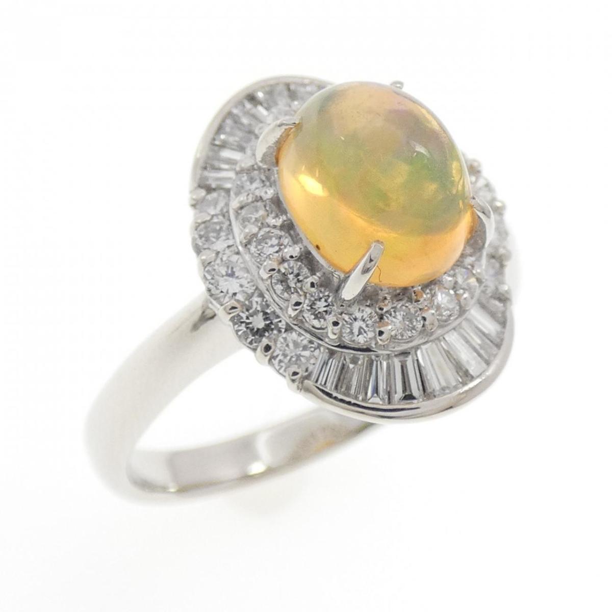 PT900 オパール リング 1.25CT【中古】