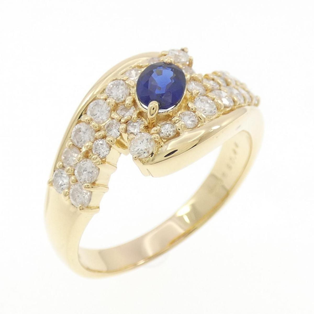 K18YG サファイヤ リング 0.44CT【中古】｜KOMEHYO ONLINESTORE 店