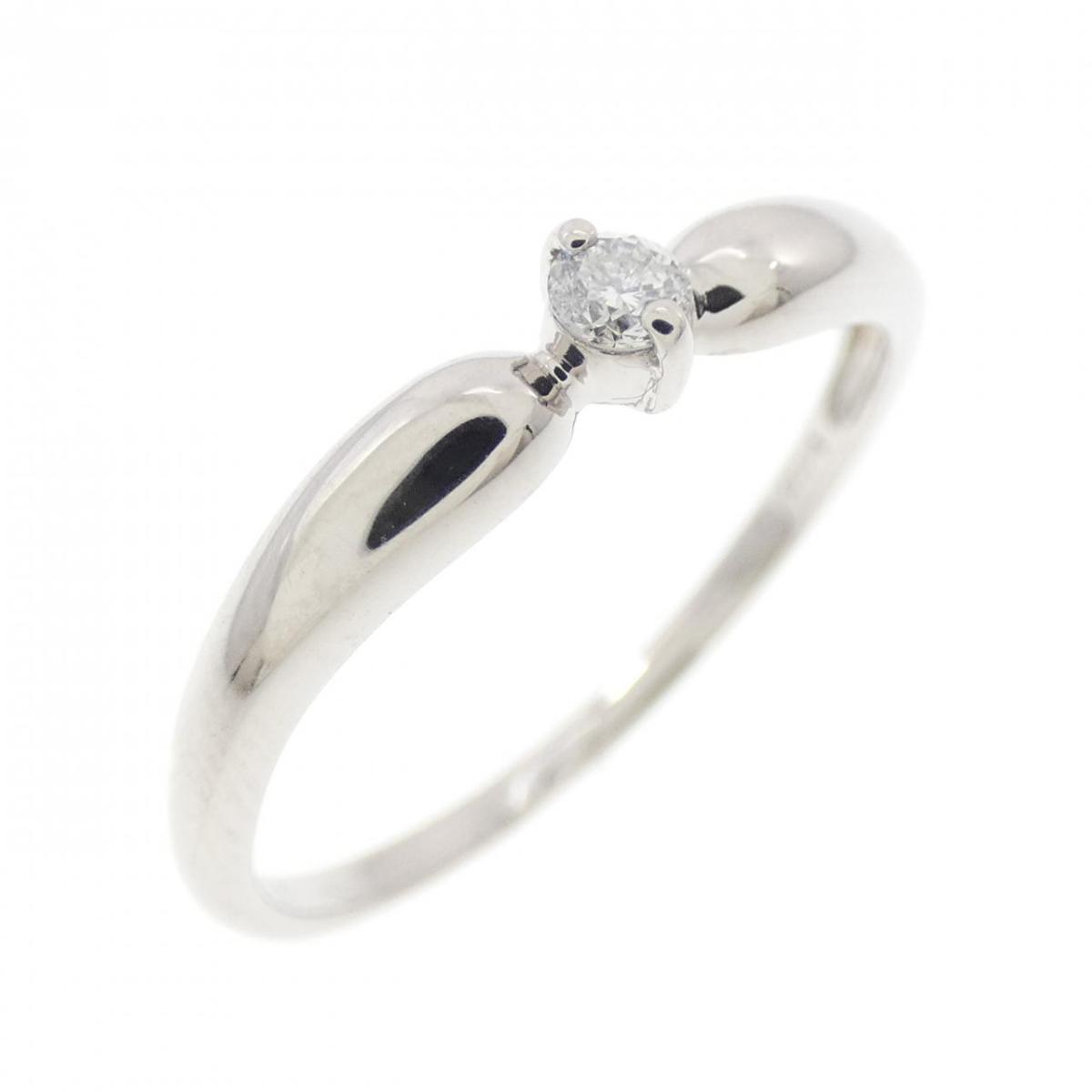 PT900 ダイヤモンド リング 0.05CT【中古】