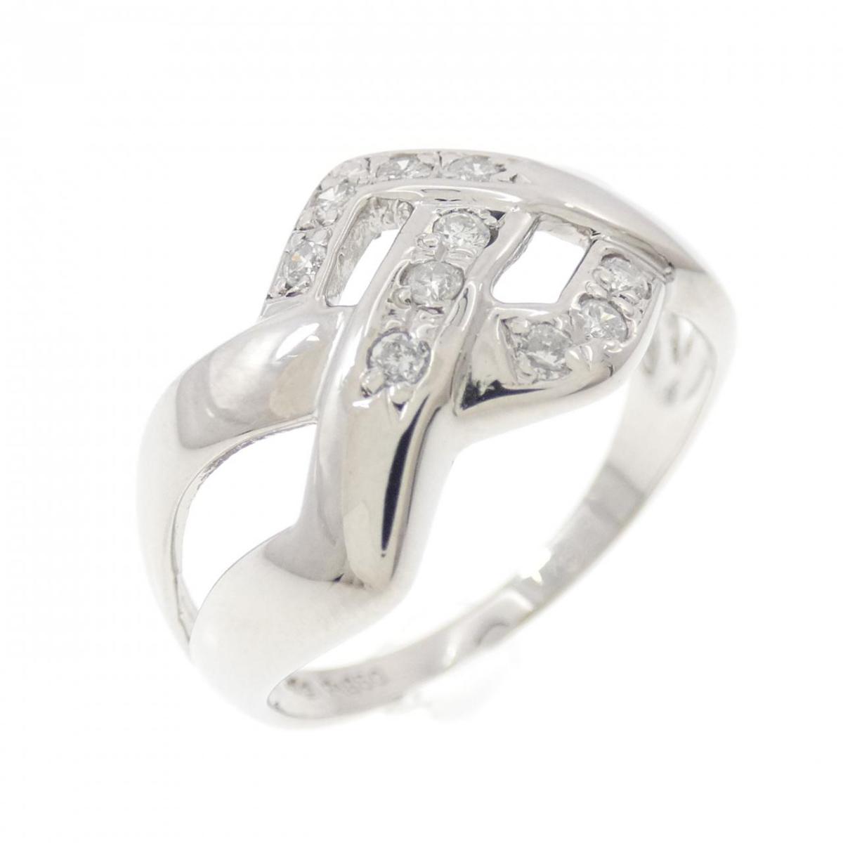 PT850 ダイヤモンド リング 0.13CT【中古】