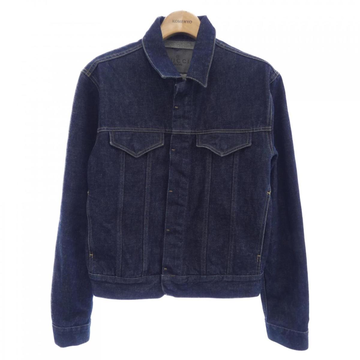 楽天市場】GUCCI グッチ ジャケット 18AW エンブロイダリーボアデニム