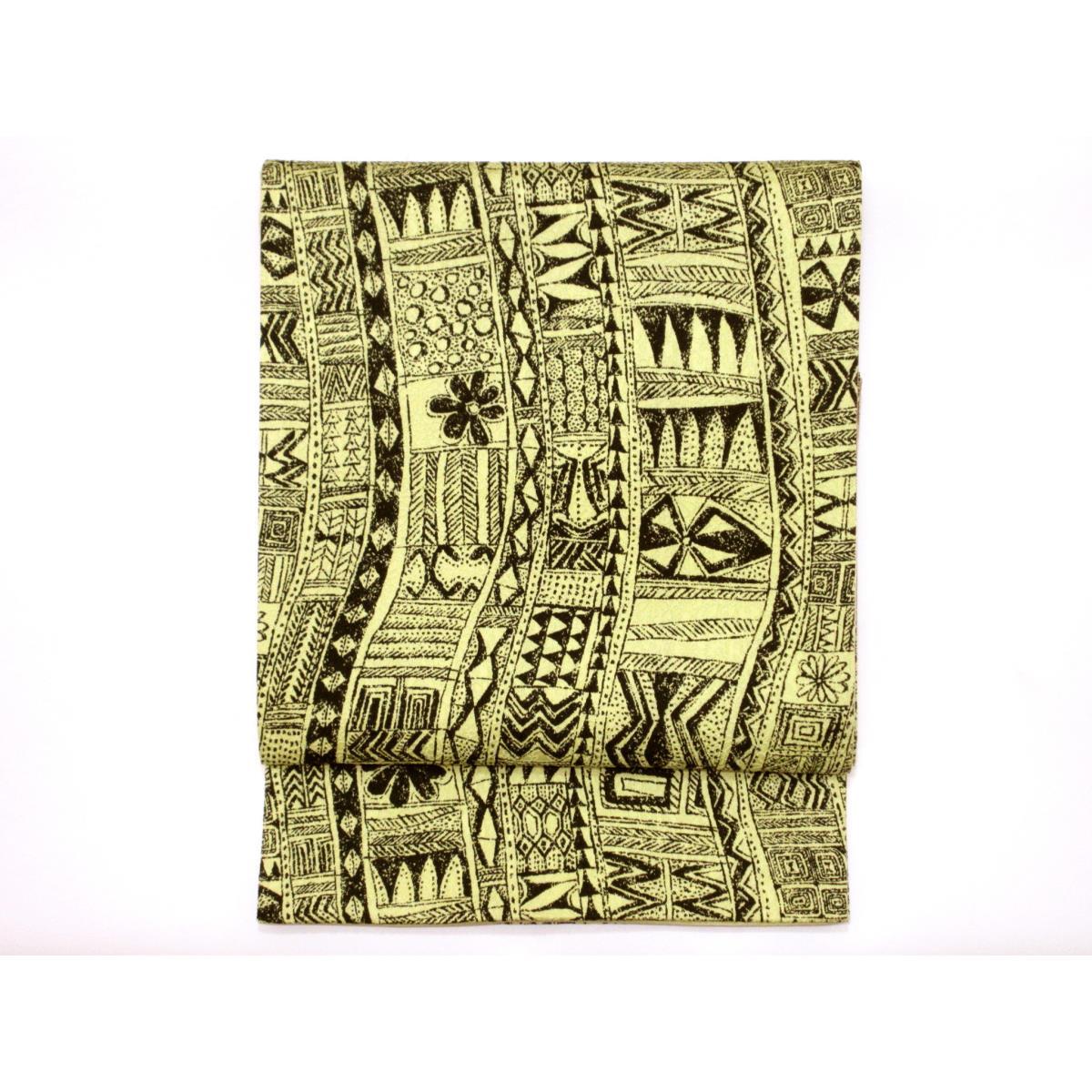袋帯 染帯 全通柄【中古】