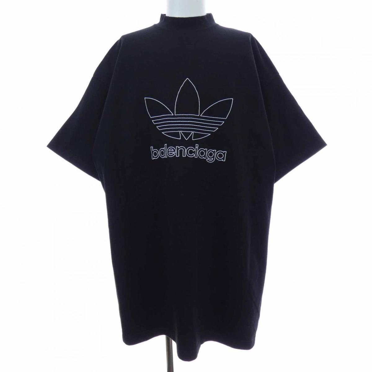 バレンシアガ BALENCIAGA ADIDAS 723976 TNVN8 Tシャツ【中古】