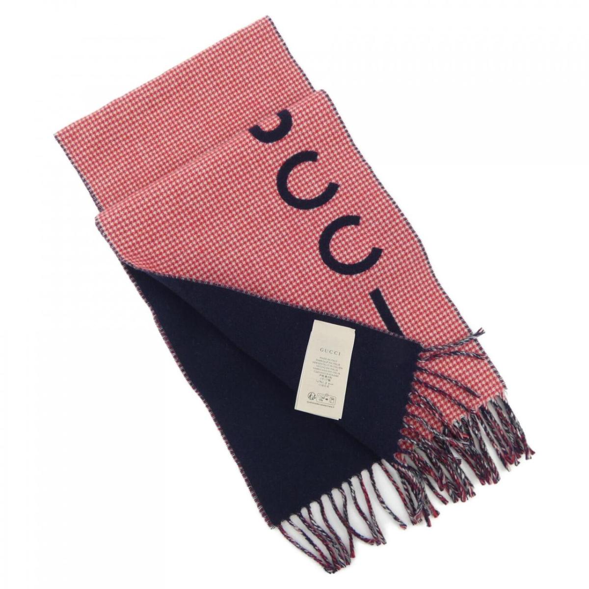 グッチ GUCCI 764268 MUFFLER【中古】