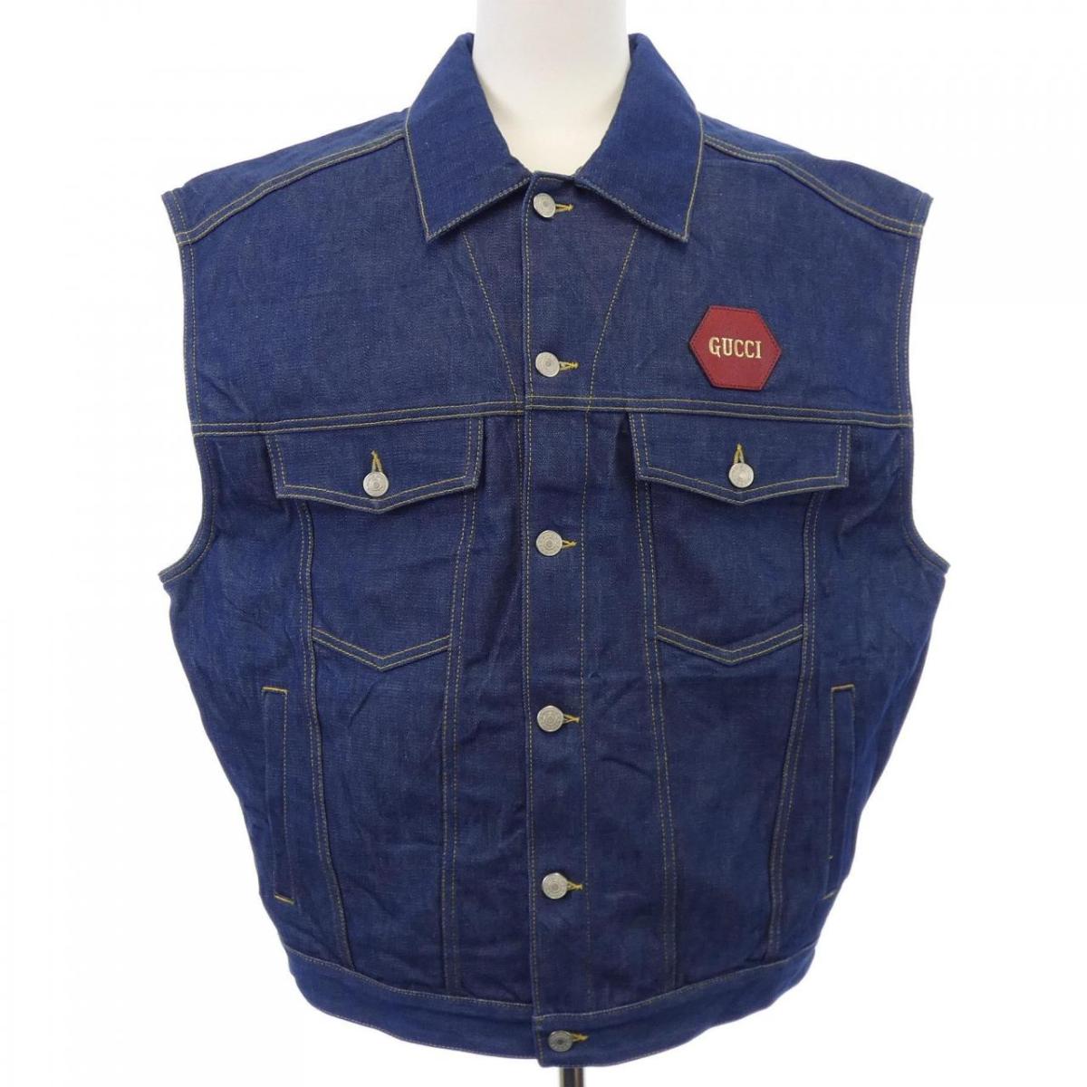 グッチ GUCCI 677290 XDBUX ベスト【中古】