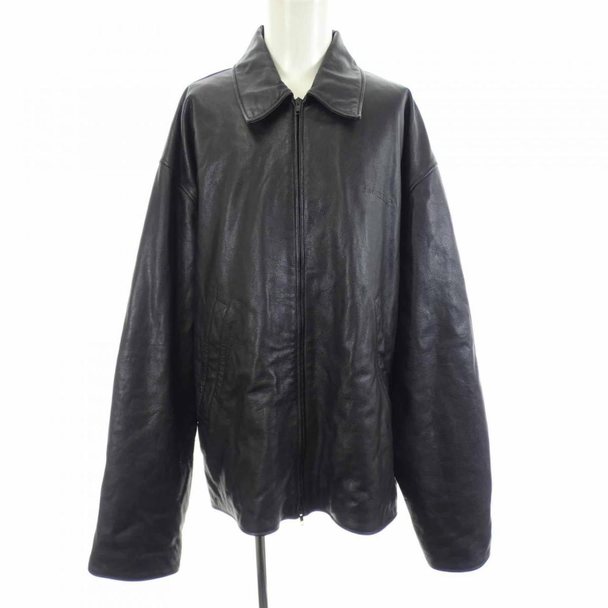 バレンシアガ BALENCIAGA GARDE ROBE 813464 TRS01 レザージャケット【中古】