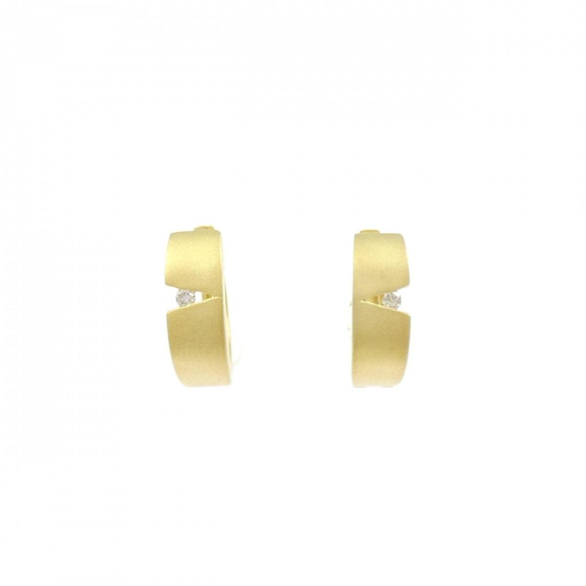 K18YG ダイヤモンド ピアス 0.02CT【中古】｜KOMEHYO ONLINESTORE 店