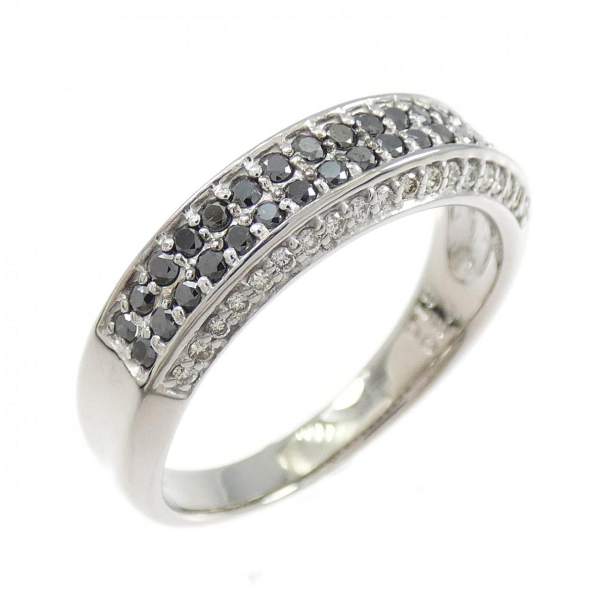 K18WG ダイヤモンド リング 0.34CT【中古】