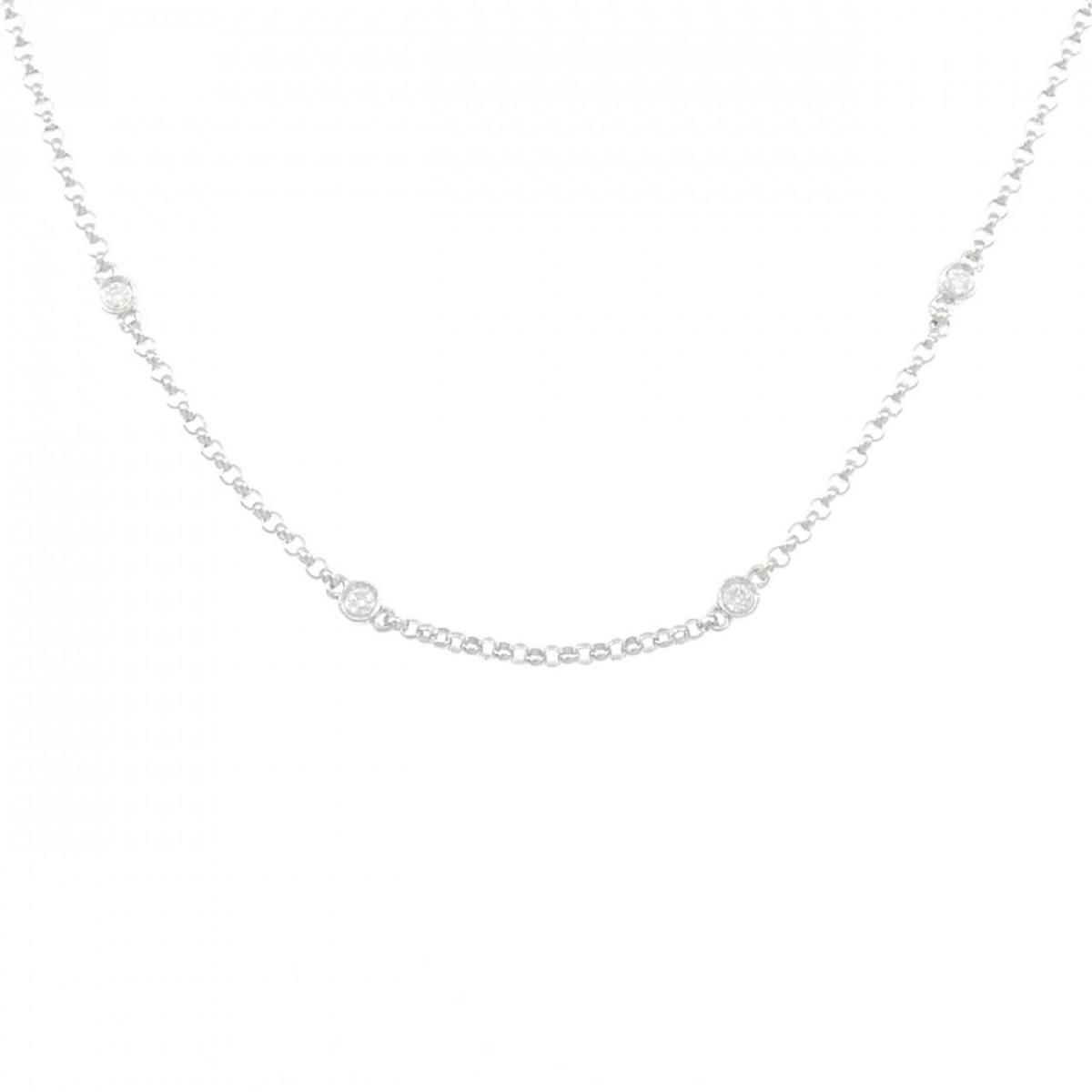 750WG ダイヤモンド ネックレス 0.20CT【中古】｜KOMEHYO ONLINESTORE 店 180,600円