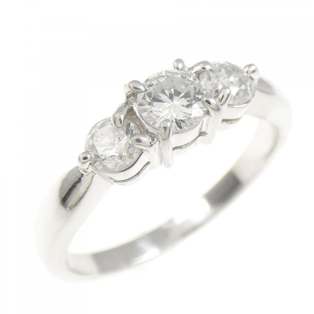 PT900 ダイヤモンド リング 0.52CT【中古】