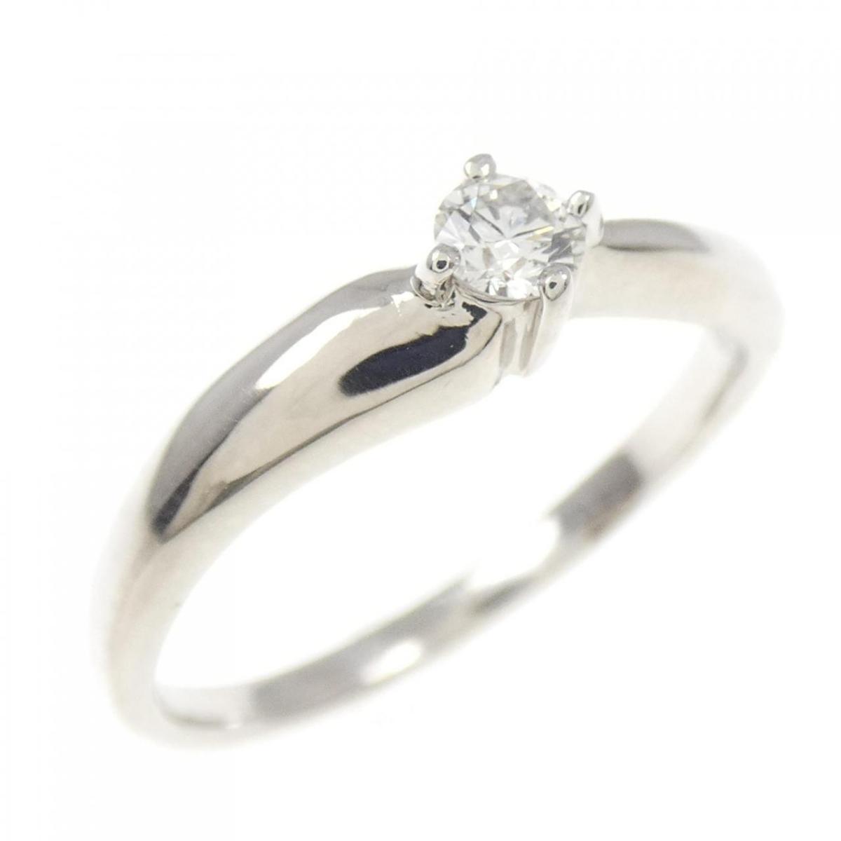 PT900 ダイヤモンド リング 0.116CT【中古】