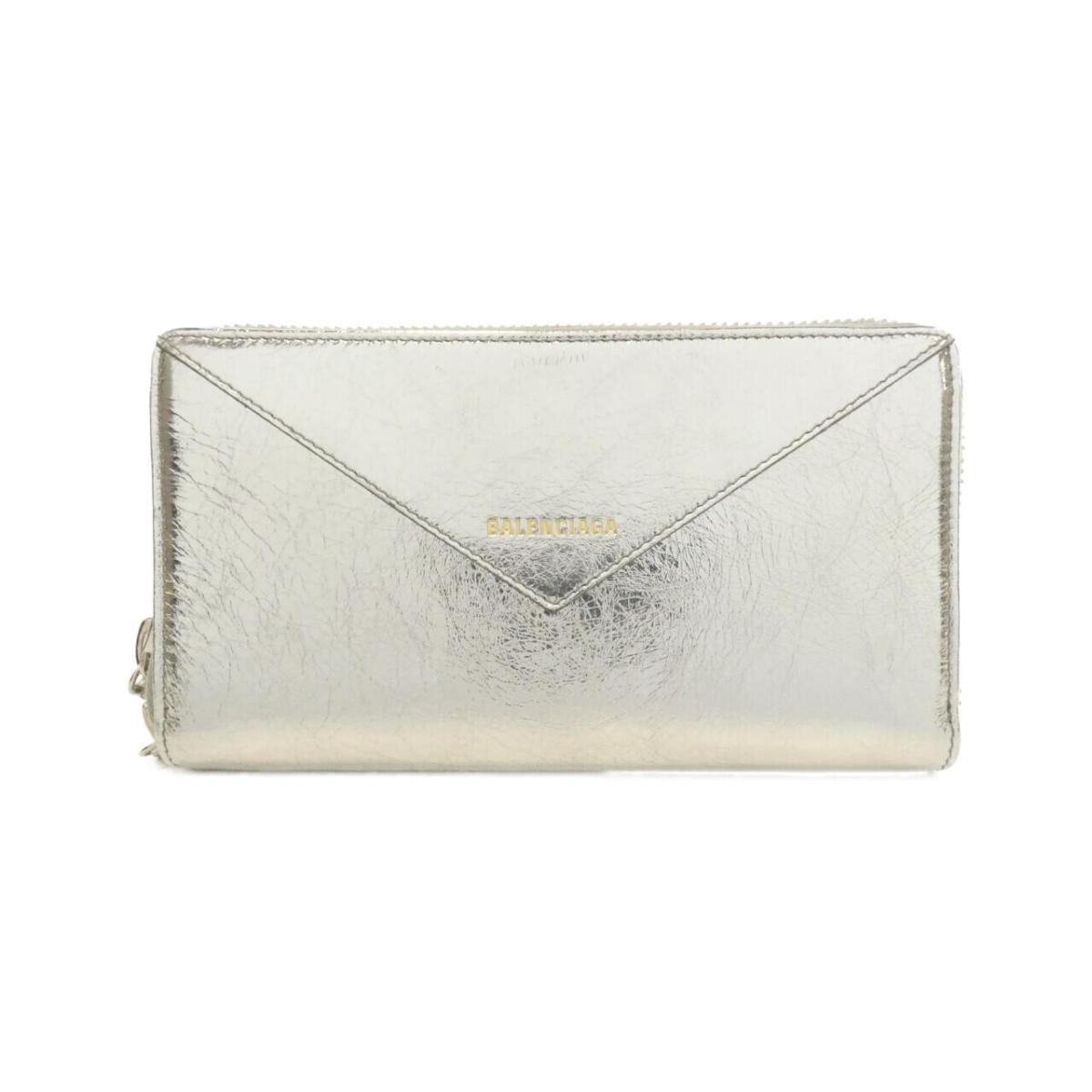 バレンシアガ PAPER 381226 0XS1N 紙入れ【中古】