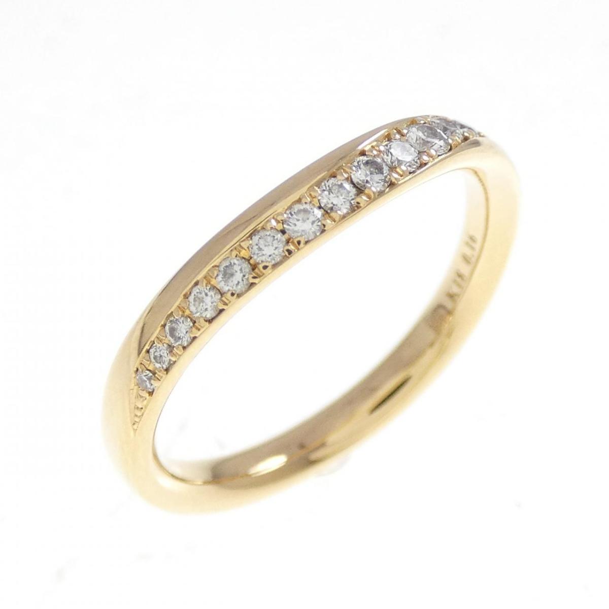 K18YG ダイヤモンド リング 0.16CT【中古】