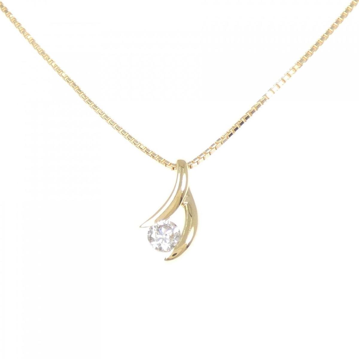 K18YG ダイヤモンド ネックレス 0.37CT【中古】|KOMEHYO ONLINESTORE 店
