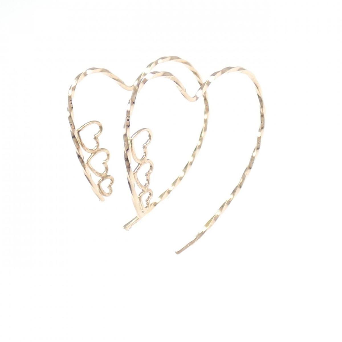 K10PG ハート ピアス【中古】｜KOMEHYO ONLINESTORE 店