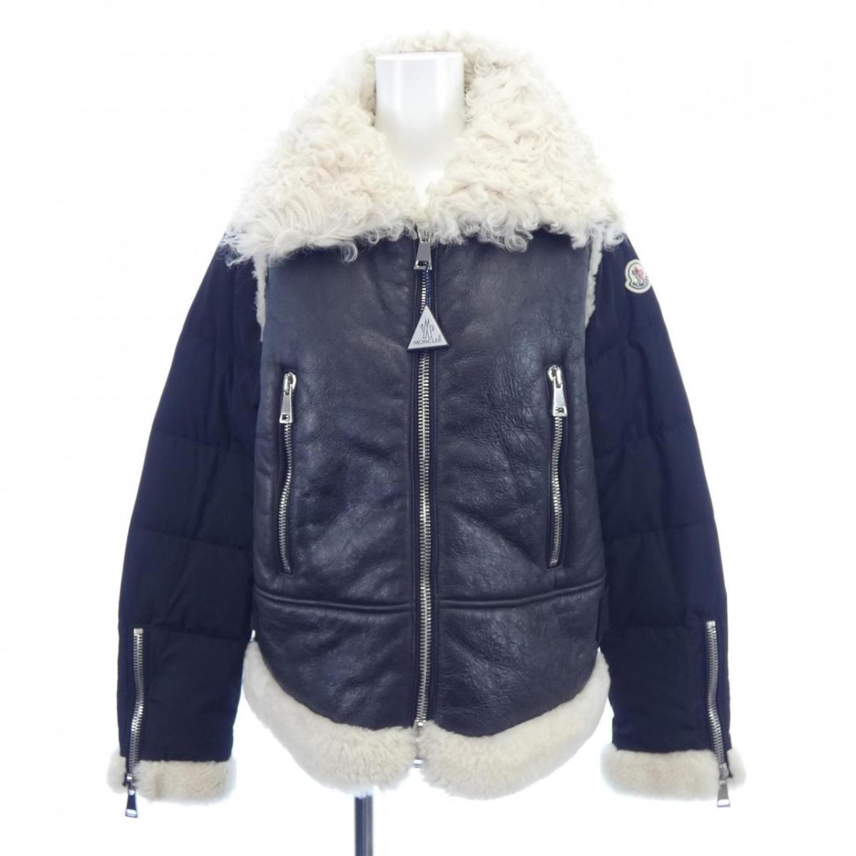 モンク線路 MONCLER KILIA ムートンコート【中古】